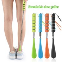 1Pcs Stretchable Long Shoe Horns 30cm-71cm Metal Shoehorn Pregnant Woman Elderly Shoe Spoon No Bending Over Wearing Shoe Spatula