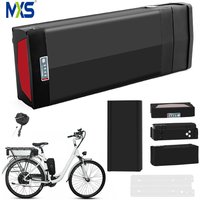 MAX 117/126 Pcs 18650 Cells Rack Ebike Battery Box Huge Battery Box Ebike Large Shell Case Rear Rack Battery Case Box