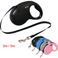 3m 5m Automatic Retractable Pet Leash For Small Medium Dogs Durable Nylon Cat Lead Extend Puppy Walking Running Traction Rope