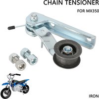 AliExpress JFGRACING Chain Tensioner Kit Chain Adjuster With Guide Wheels Pulley Roller Tool Motorcycle Accessories For MX 350 Dirt Pit Bike Iron