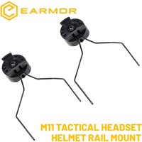Universal ARC Fast Helmet Adapters - Tactical Headset Brackets Compatibility with For Earmor M31 M32 Series Tactical Headphone A