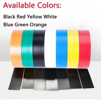 1Meter Colorful Rubber Flexible Magnetic Stripe 25mm x 1mm(Width x Thick) Magnetic Craft Tape For DIY,Teaching