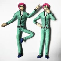 Anime The Disastrous Life of Saiki K Saiki Kusuo Cosplay Twistable Shape Abstract Toy Cartoon Figure Girls Boys Birthday Gift