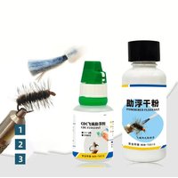Natural extract Dry Fly Floatant Hydrolyzable Long-Lasting fishing Increase floating effect Fly Powder Easy carry