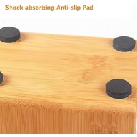 10Pcs Shock Absorbing Speaker Foam Sponge Pad Self-adhesive EVA Foot Mat Anti-slip Sound Insulation Floor Mat for Audio Desks