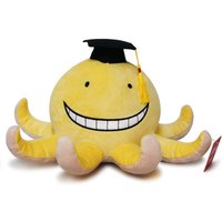 15cm Octopus Plush Doll Cartoon Assassination Classroom Koro Sensei Teacher Plushie Stuffed Toy Mini Soft Figure Gift for Fans
