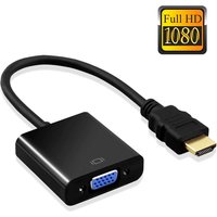 HDTV Compatible To VGA Cable Converter HD 1080P HDTV Male To Female VGA Converter Adapter For Laptop Tablet Monitor TV Projector