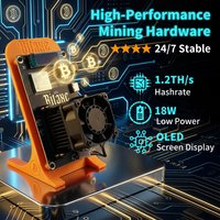 STARMINER Nouveau Modèle Intelligent 2026 Bitaxe Gamma 601 Solo Miner 1.2Th/s 18W 12V avec Puce ASIC BM1370 pour la Recherche de Blocs Bitcoin