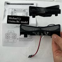 Demon Eye Light For DIY 1/18 RC HUINA 1501 Green Version Radio Control Tractor Truck Model Upgrade Parts