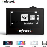 Multifunctional NFC Smart Emulator Support Infinite Swipe &Type C Charging NFC Pixl Card for Amiibo Switch/Switch 2/3DS /Wii U