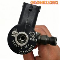genuine High quality New For 0445110351 55219886 Diesel Fuel Injector For Fiat 500 Panda Doblo Punto Ford Vauxhall Alfa Romeo 1.
