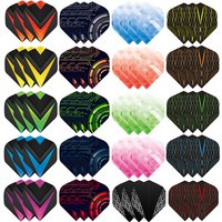 30Pcs/set Professional Darts Accessories Flights High Quality Dart Wing Plastic Waterproof Dart Flights Flechette