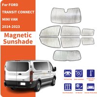 Custom Car Window Sunshade Anti-UV Car Sun Window visors Sunshade Covers Accessories For FORD TRANSIT CONNECT MINI VAN 2014-2023