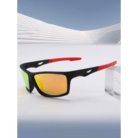 AliExpress HD Polarized Sports Sunglasses for Men, Mens Sunglasses Wrap Around UV400 Protection for Cycling Fishing Driving Hiking Snow