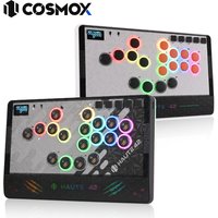 Haute42-COSMOX C-AT Magnetic Leverless Controller For PC/PS4/PS5/Xbox/Steam Switch DIY Sticker Adjustable Travel Joystick Hitbox