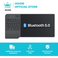 HUION Inspiroy Keydial KD200 Tablet Battery-Free Pen Wireless Graphics Digital Drawing Board with Keyboard Mesa Digitalizadora