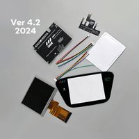 IPS OGS Pre-Laminated LCD Screen Kits For SEGA Game Gear Full Screen Display LCD Highlight Brightness Screen for SEGA GG