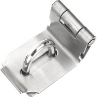 Stainless Steel Door Lock Hasp with Uniform Thickness and Resistant Alloy for Dependable Outdoor and Indoor Use