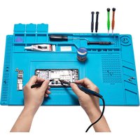Polymères magnétiques anti-leges pour station de soudage, silicone, travail, degré de chaleur, 932 °F, téléphone électronique, ordinateur portable, réparation de montre