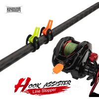 Kingdom Fishing Accessories Hook Holder Keeper Jig Hooks Safe Keep Fishing Rod Safe Throwing Fishing Line Reel Stopper Line Tool