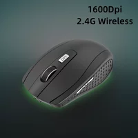 Portable Wireless Mouse 2.4G 1600DPI Ergonomics Mouse Mobile Optical Office Mouse Adjustable Levels for Notebook Laptop MacBook