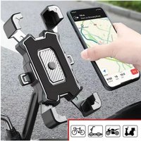 AliExpress XMSJ 360° Rotatable Electric Bicycle Phone Holder - Non-Slip Mount for iPhone, MTB, Motorcycle & Cycling (Riding Stand Bracket)