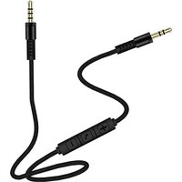 1.2 m Audio Cable 3.5 mm Mobile Phone Connection Headphone Cable Speaker Cable Male To Male With Microphone Control Tuning Cable
