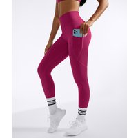 High Waist Yoga Leggings For Women Soft Hip Lifting Sports Fitness Leggings With Pocket Running Fitness Yoga Pants Female