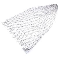 Fishing Replacement Net Small/Large Hole Fishing Landing Net Mesh Dia 35/40/45/50/60/70cm Collapsible Hole Folding Dip Fish Net