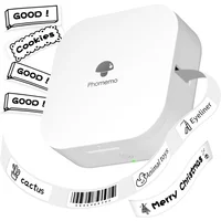 Phomemo Q30 Label Printer Mini Printer Pocket Thermal Label Maker Wireless Sticker Pocket Portable Printer Various Label Paper