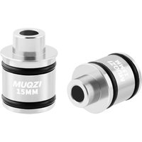 Aluminum Alloy Thru Axle Adapter 15 to 9mm/12 to 9mm Black Red Gold Silver Bike Thru Axle Quick Release Adapter Rear Wheel Hub