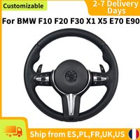 Upgrade M Sport für BMW F20 F22 F23 F30 F33 F34 F10 F07 F12 F01 F02 F03 X1 F48 X5 F15 X3 F25 F80 E90 E70 E84 M3 M5 Voll-Leder Modifiziertes Zubehör Lenkrad