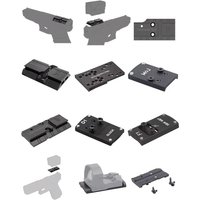 Vector Optics Pistolen-Rotpunktvisier & Schienenmontage-Adapter Passend für Vector Optics Frenzy Rotpunktvisier
