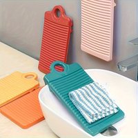 1pc Mini portable mini anti slip washbasin - a compact washbasin for underwear, clothes, and laundry with easy to grip handles