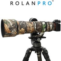 ROLANPRO Camouflage Lens Coat For SONY 400-800mm F6.3-8 G OSS Lens Protective Case SEL400800G Waterproof Rainproof Guns Sleeve