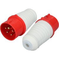16A IP44 5 Pin 3P+E+N Industrial site Plug sockets 380~415V Male/Female Industrial Site Plug & Sockets