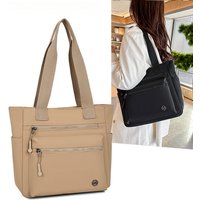 Women Tote Bag Large Capacity Waterproof Canvas Eco-friendly Shoulder Handbag Work School Travel Shopping Daily Essential