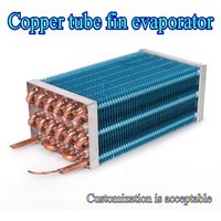 Freezer Refrigerator Evaporator Refrigeration Display Cabinet Freezer Air-cooled Water-cooled Copper Pipe Discharge Condenser
