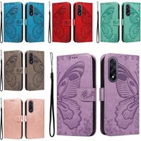 Butterfly Magnetic Leather Flip Wallet Case For Oneplus 9 10T 11 12 12R 13 13T 13R Pro Ace Nord 4 5 CE5 CE4 CE3 CE2 Phone Cover