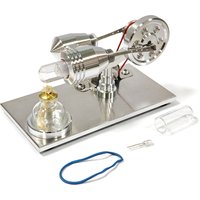 Stirling Engine Generator Model Metal External Combustion Steam Engine Physics Science Experiment Engine Model Toy