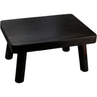 Wood Step Stool Nonslip Stepping Stool Small Floor Table Foot Stool for Fishing Stool Plant Stand Sink Kitchen for Kids Adults