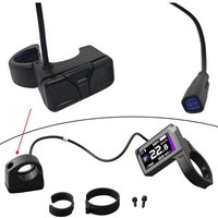 AliExpress NONE Replacement Display Switch Key Buttons For Bafang DPC245 DPC244 Electric Bike Color Screen Controller For E-bike Power Control