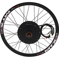AliExpress NONE Electric Bike Rear Wheel High Power Ebike Rear Motor Wheel 72V 4000W MTX39 Rim kit with Sabvoton 80A Dropout 135mm 155mm