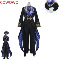 Game Twisted Wonderland Azul Cosplay Costume 2022 Halloween Masquerade Event Party Suit Anime Clothing Uniforms Custom Made