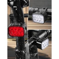 AliExpress X-TIGER Front/rear bicycle lights Night lights Rechargeable USB flashlight for cycling Front and rear light set Cycling sports lights