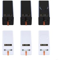 Q6PA Portable 40x18650 Battery Storage Box DIY Power Case Box with Quick Charging and MultiProtection Features No Batteries