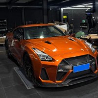 Gloss Metallic Orange Vinyl Film Car Wrap Roll Air Release Stretchable Self Adhesive Decal Sticker Motorbike Car Wrapping
