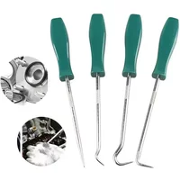 4pcss Car O-Ring Rubber Oil Seal Hook Combination Puller Remover Practical Parts Tyre Repair Essential Auto Motorcycle