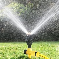 1pc Automatic Rotating Sprinkler 360 Degree Garden Watering Nozzle Gardening Irrigation Watering Flowers Watering Vegetables