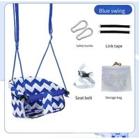 Toddler Indoor Outdoor Swing Hammock Chair Style Cloth Hanging Seat Fits Door Frame Home Garden Playground Kids’ Play Leisure